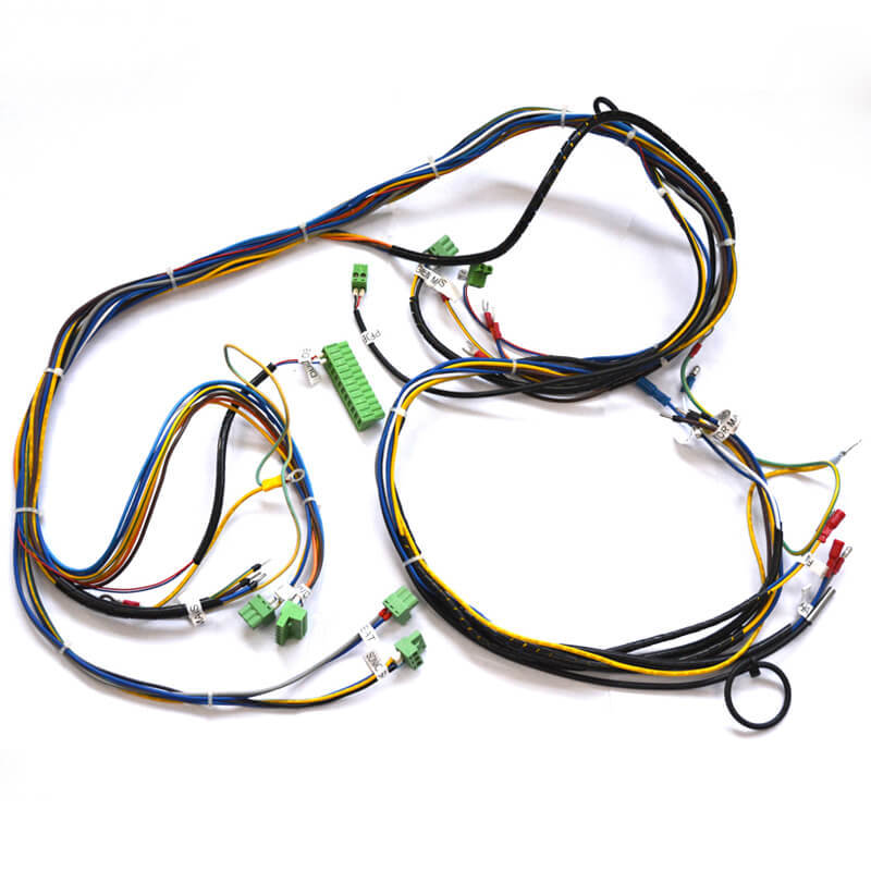 20 AWG 5.08 mm terminal block customized wire harness NGD-013